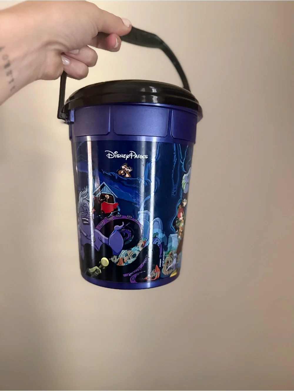 Disney villains 2025 series Popcorn Bucket with Blue Nightscape